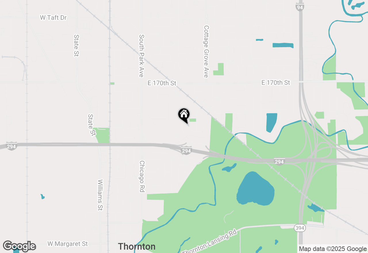 Map of 17249 School Street, South Holland, IL 60473