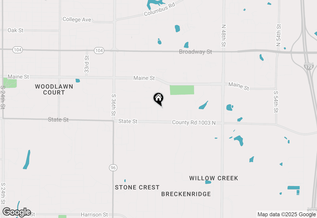 Map of 401 Poinsettia Drive, Quincy, IL 62305