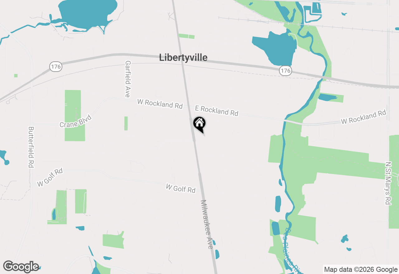 Map of 614 S Milwaukee Avenue #E, Libertyville, IL 60048