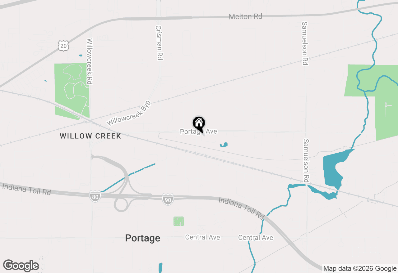 Map of 2271 Hamstrom Road, Portage, IN 46368
