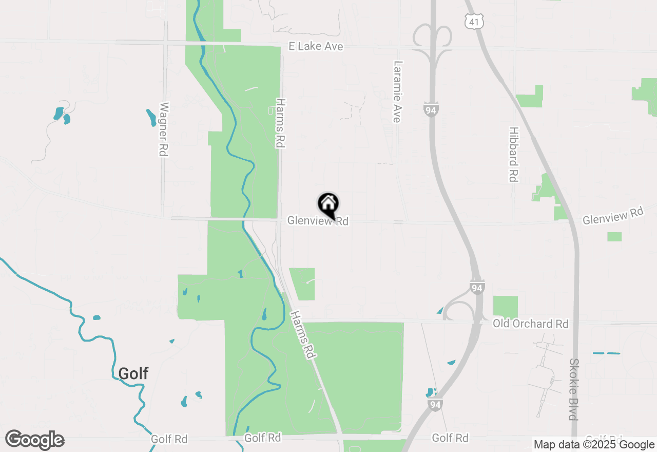 Map of 315 Glenview Road, Glenview, IL 60025