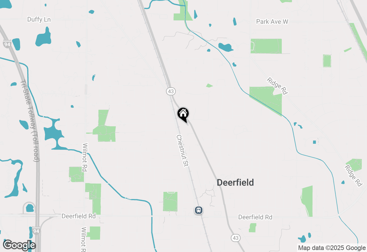 Map of 1342 Barclay Lane #3-6, Deerfield, IL 60015