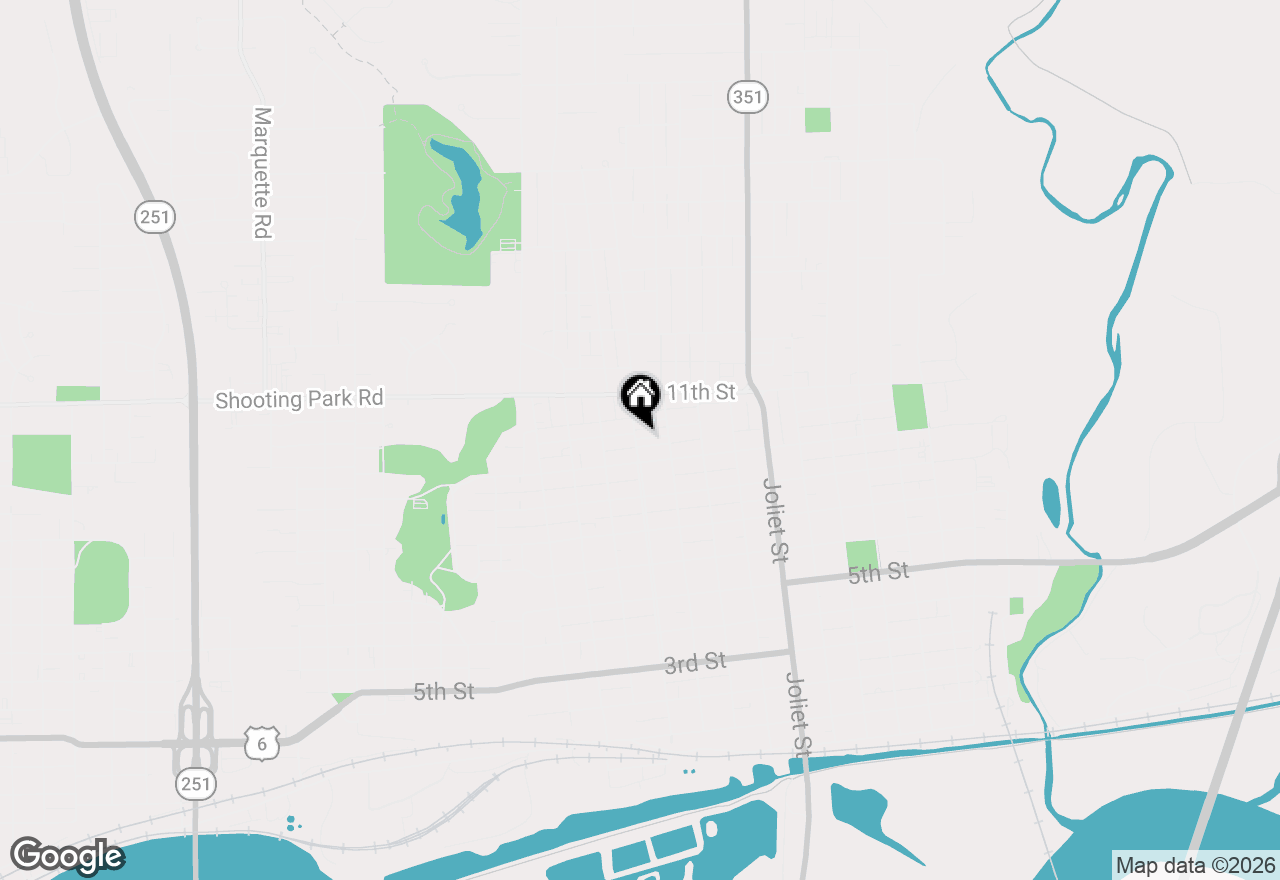 Map of 415 9th Place, Lasalle, IL 61301