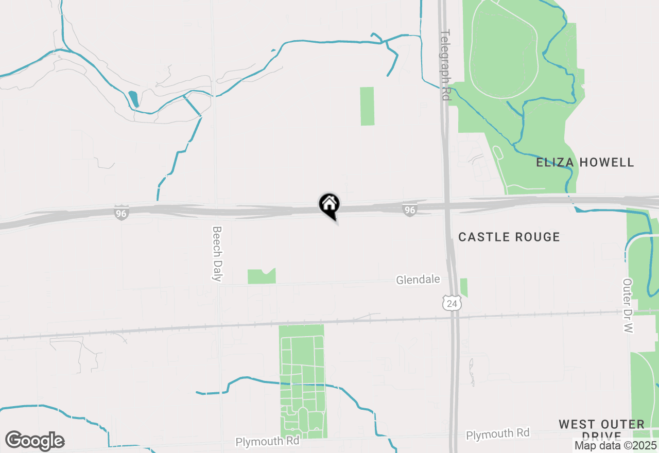 Map of 13563 Sarasota, Redford, MI 48239