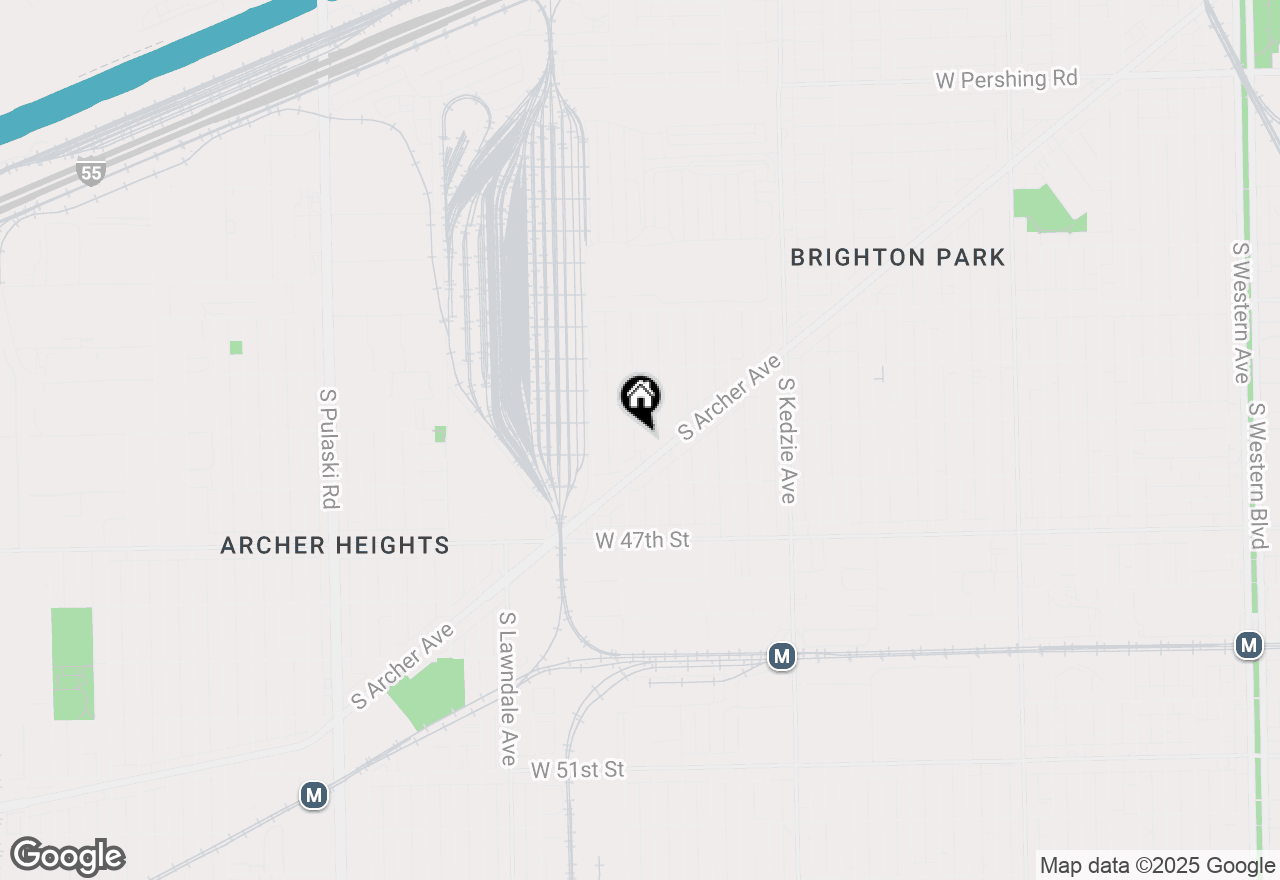 Map of 4512 S Trumbull Avenue, Chicago, IL 60632