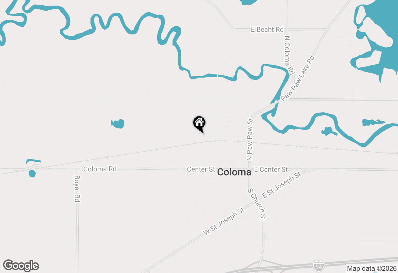 Map of 500 Washington Street, Coloma, MI 49038