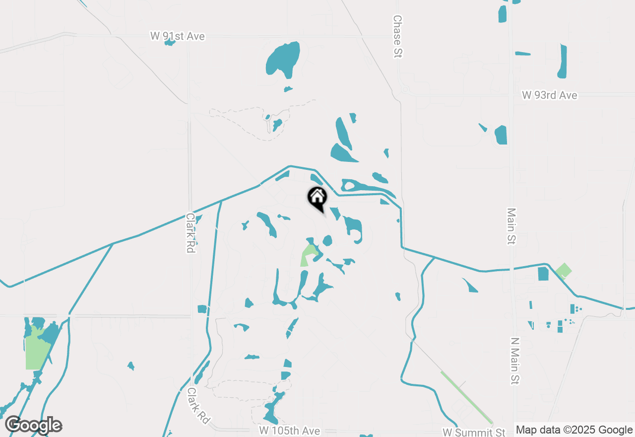 Map of 1757 Silver Hawk Drive, Crown Point, IN 46307
