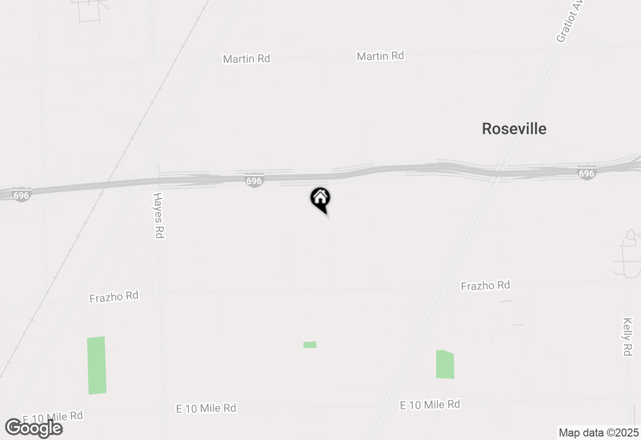 Map of 26560 Ridgemont Street, Roseville, MI 48066