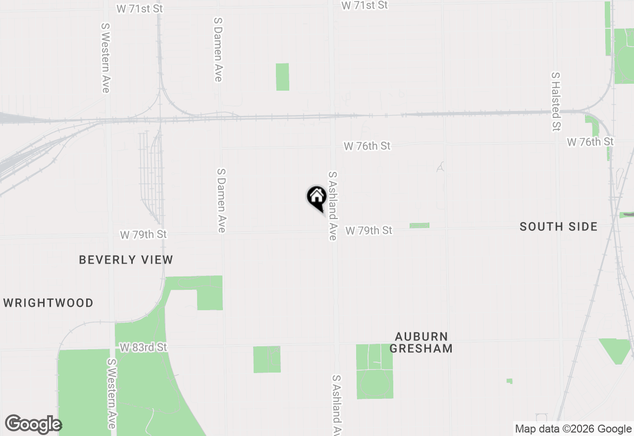 Map of 7830 S Marshfield Avenue, Chicago, IL 60620