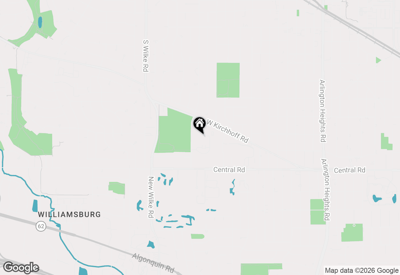 Map of 751 S Dwyer Avenue #F, Arlington Heights, IL 60005