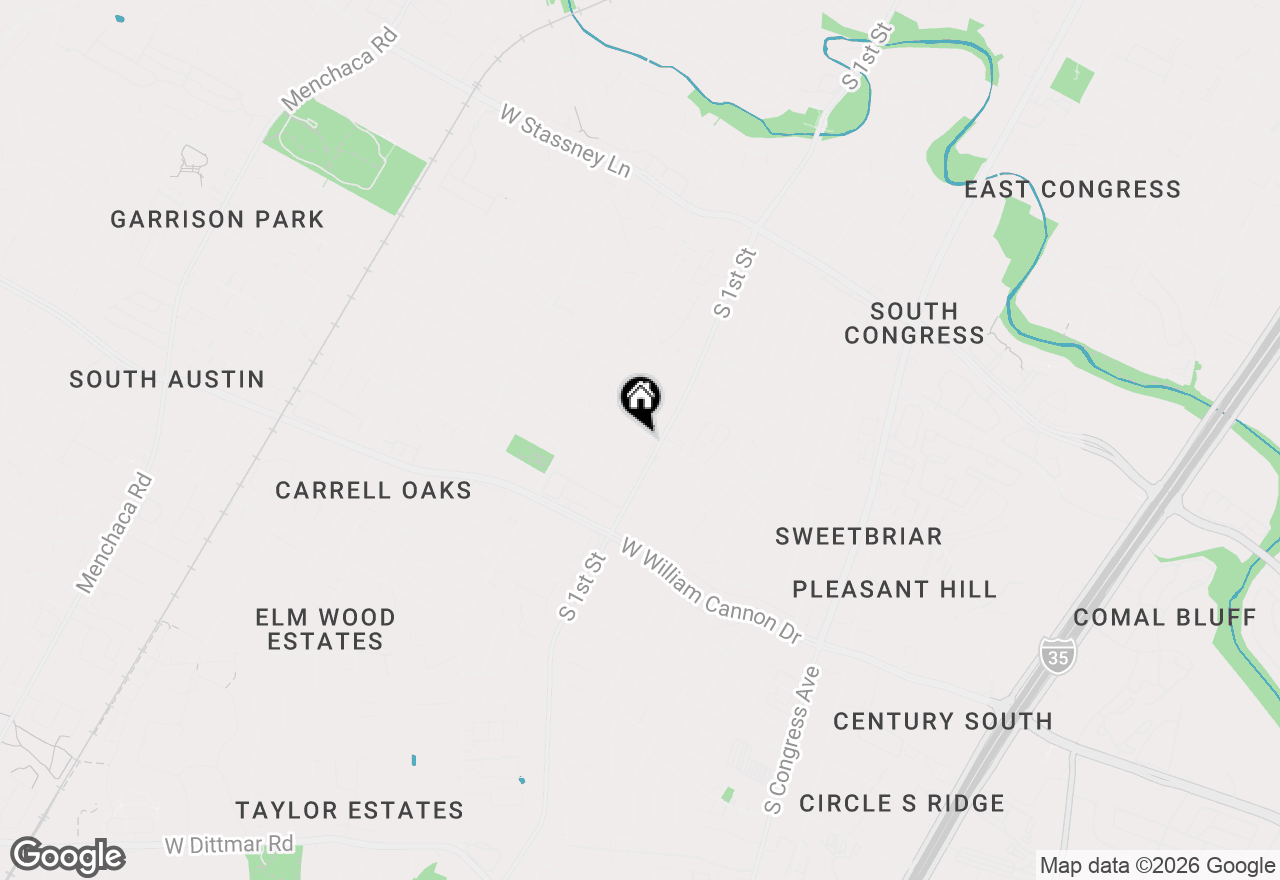 Map of 711 Eberhart Ln #106, Austin, TX 78745