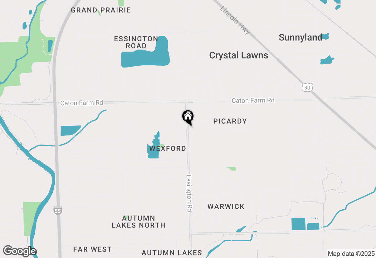 Map of 0 Essington & Ingalls Road, Joliet, IL 60435