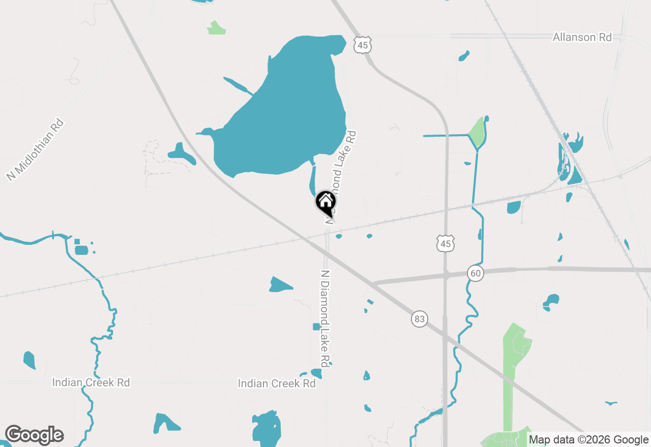 Map of 26216 N Elmwood Avenue, Mundelein, IL 60060