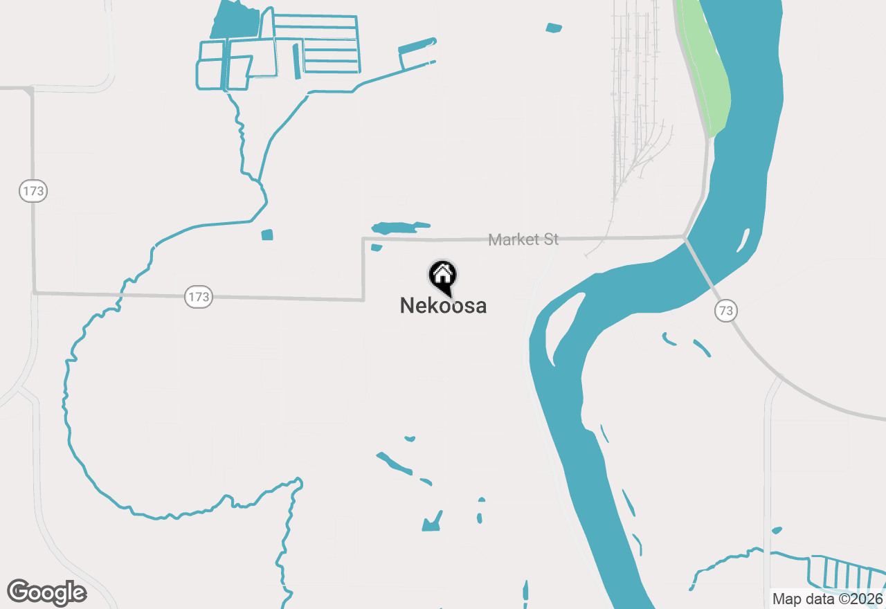 Map of 512 Glacial Lake Trail, Nekoosa, WI 54457