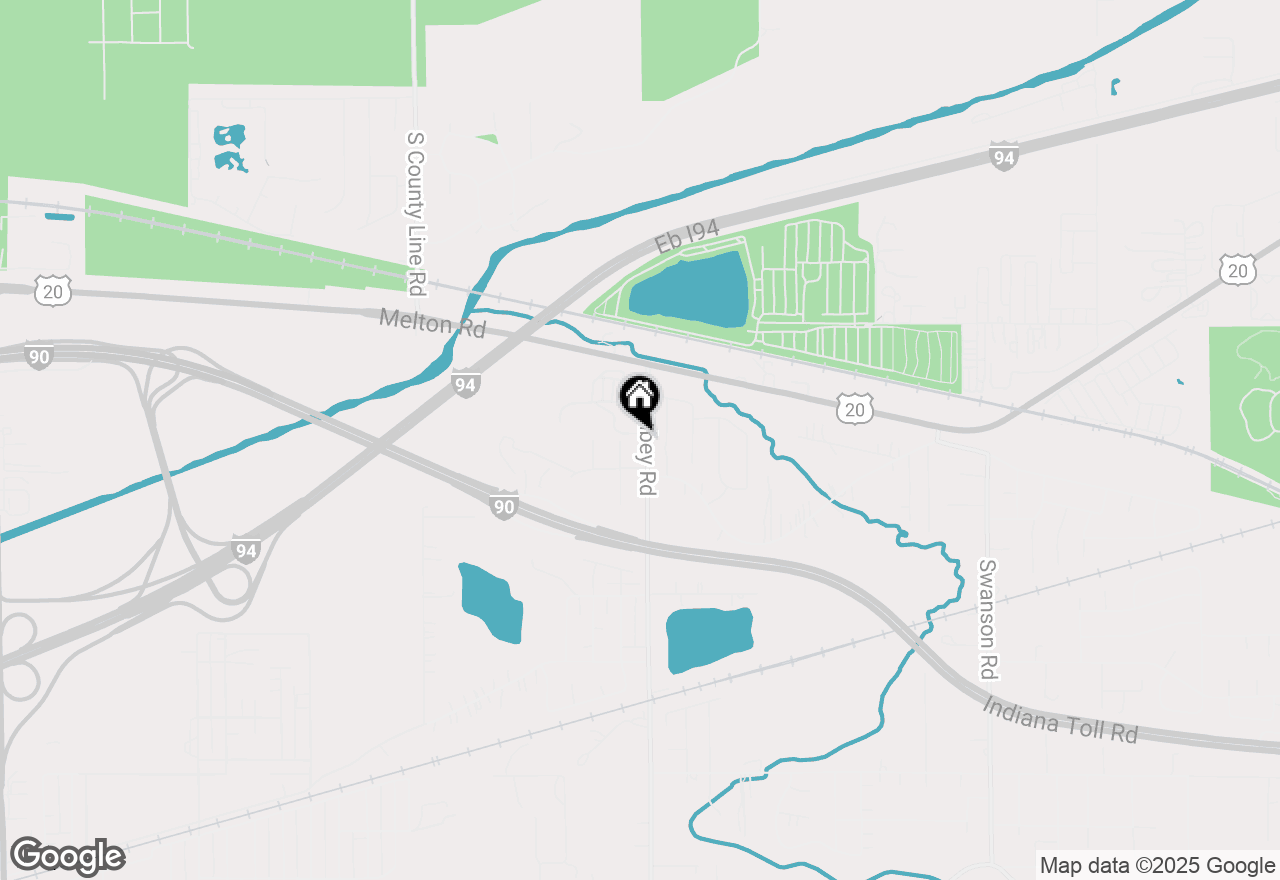 Map of 2130 Dombey Road, Portage, IN 46368