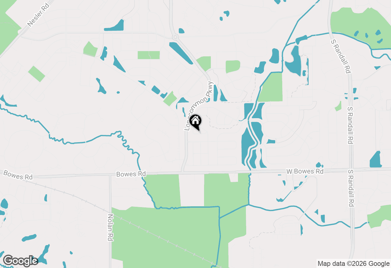 Map of 2898 Stoney Creek Drive, Elgin, IL 60124