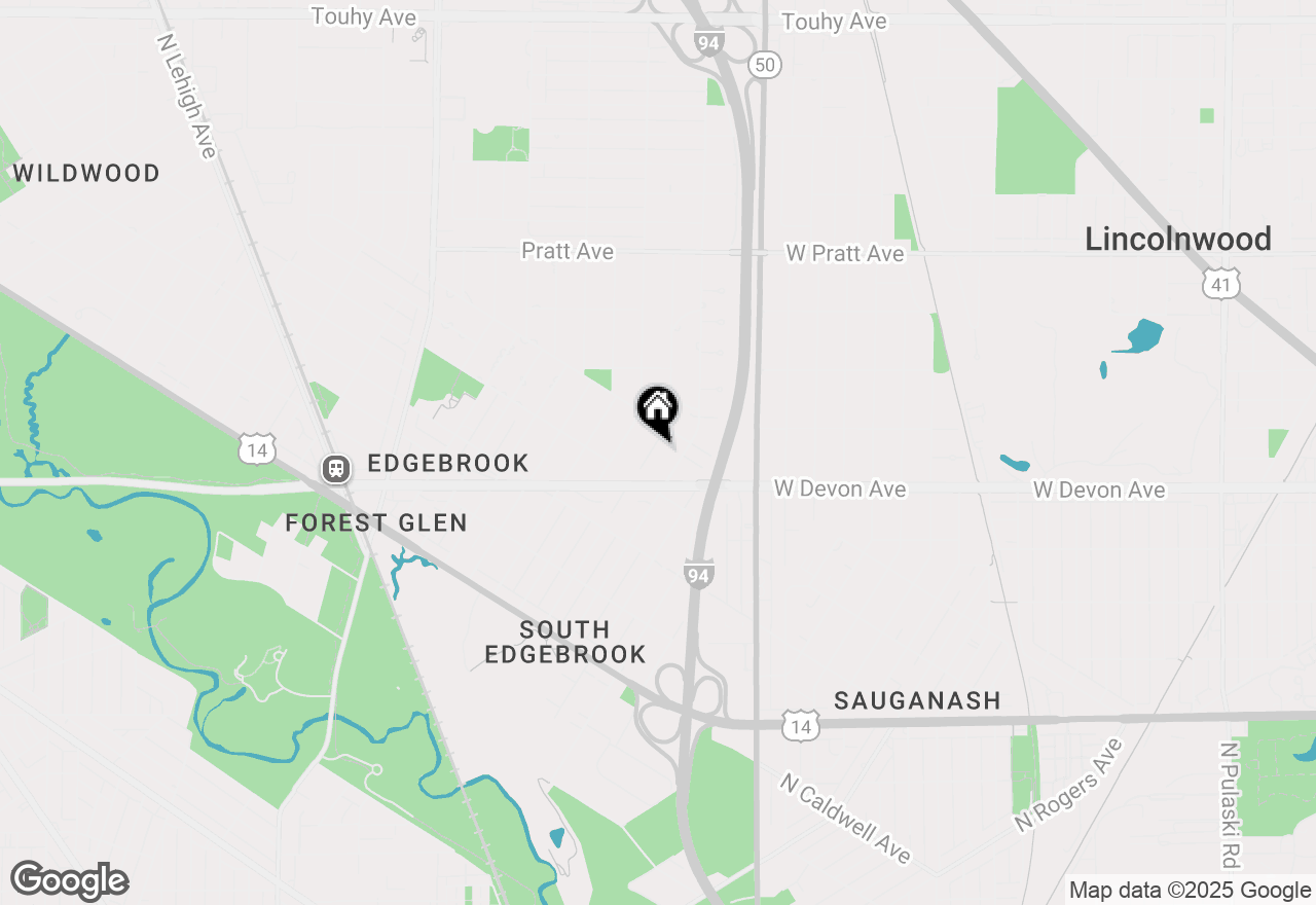 Map of 6465 N Tower Court, Lincolnwood, IL 60712