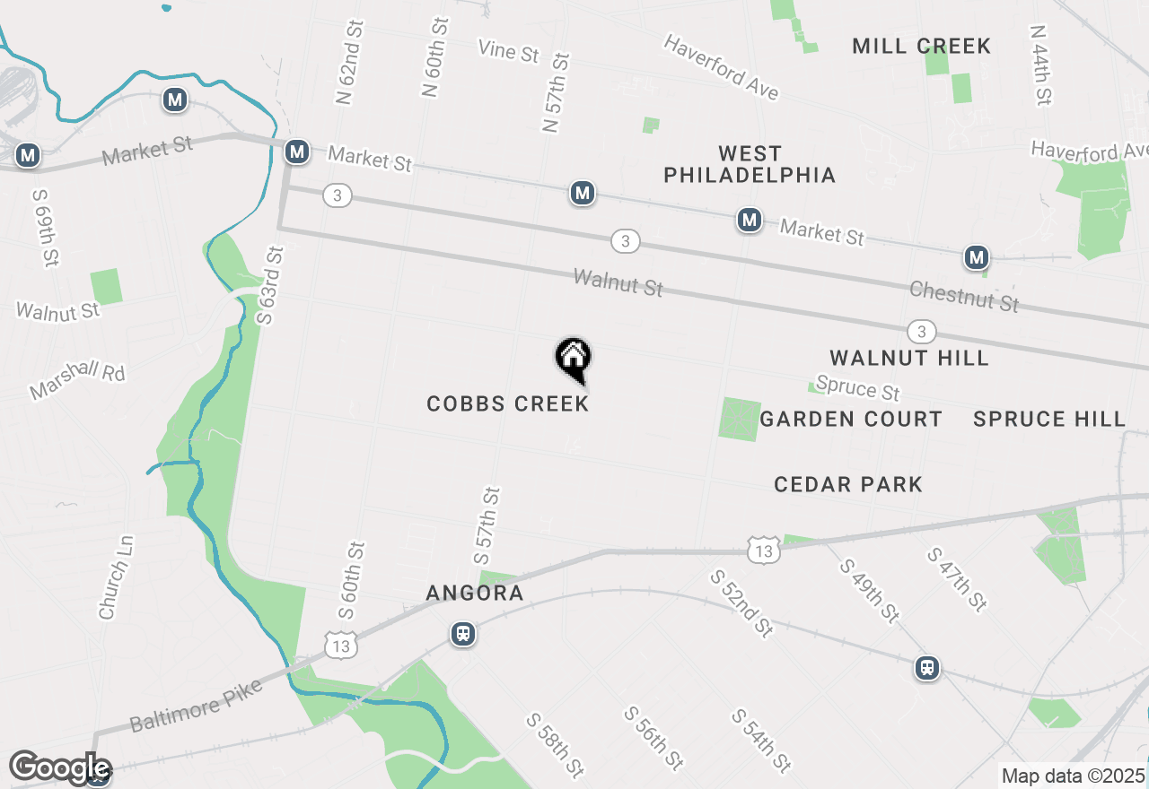 Map of 5531 Addison Street, Philadelphia, PA 19143