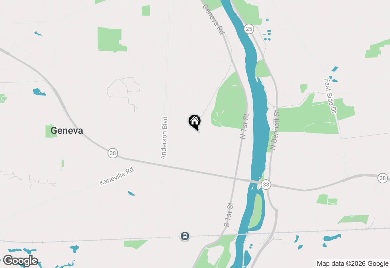 Map of 321 N 6th Street, Geneva, IL 60134