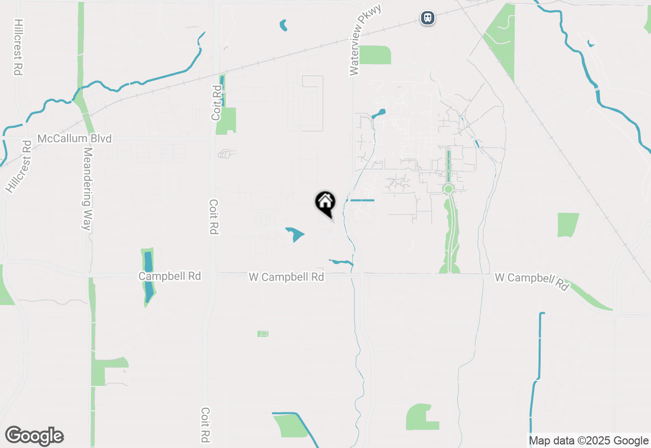 Map of 1119 Piedmont Lane, Richardson, TX 75080
