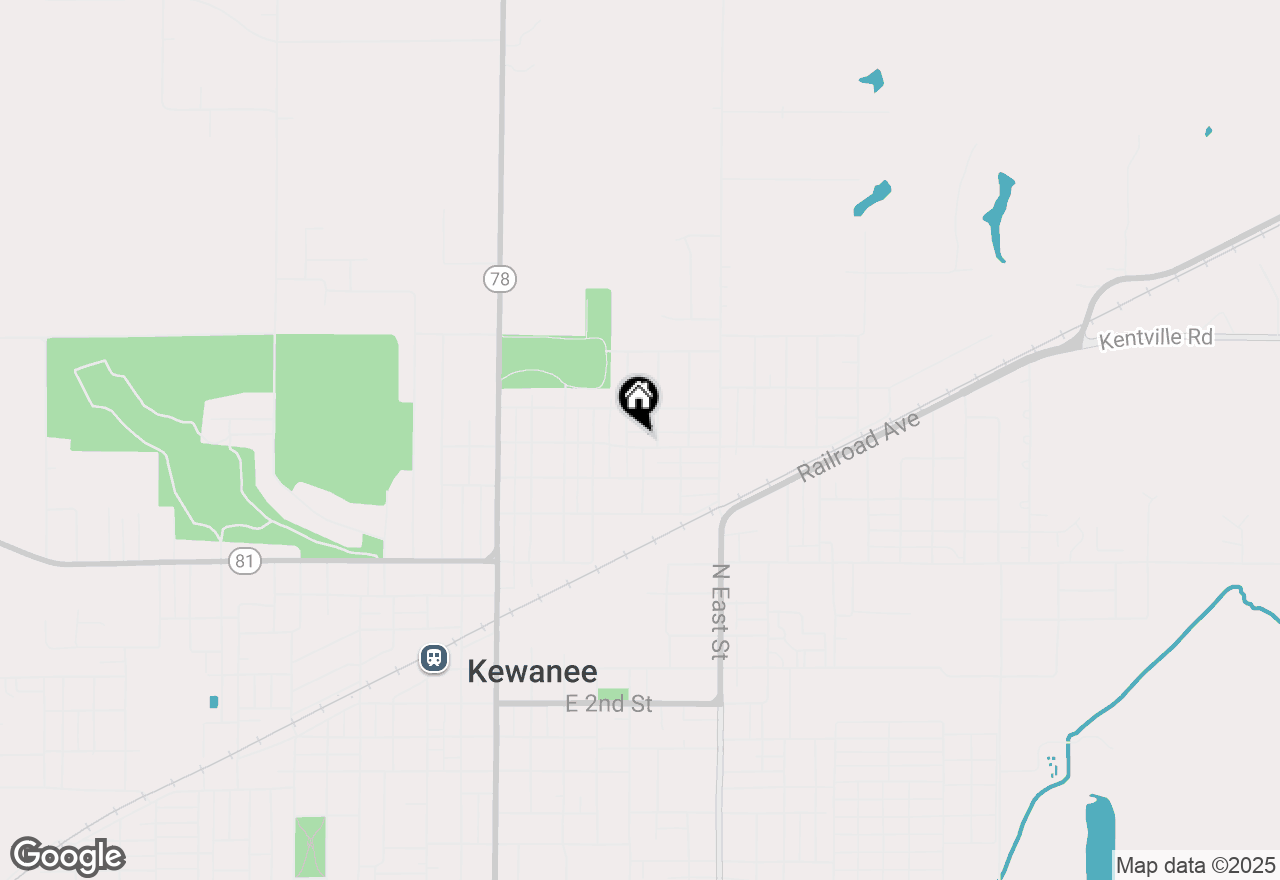 Map of 510 E 9th Street, Kewanee, IL 61443