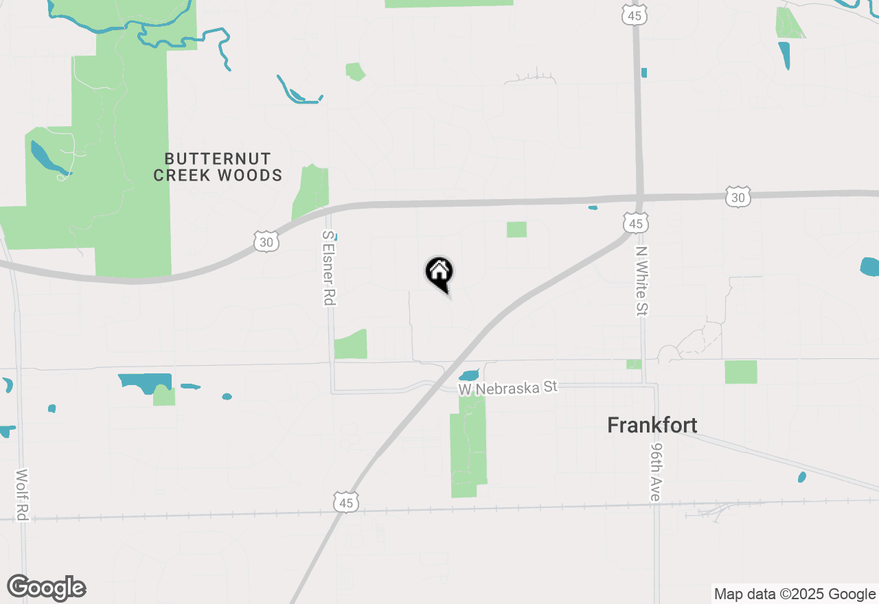 Map of 172 Hamilton Avenue, Frankfort, IL 60423