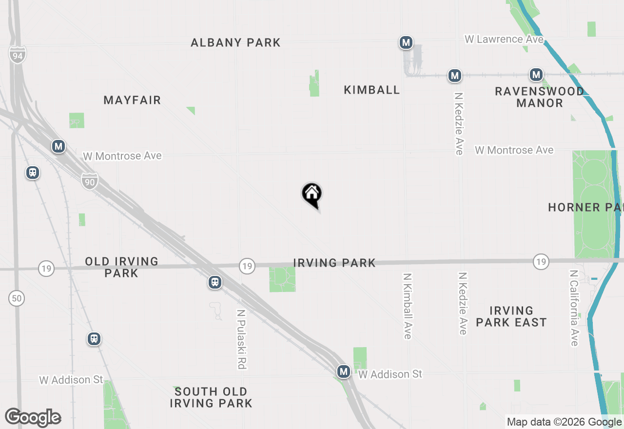 Map of 4149 N Ridgeway Avenue, Chicago, IL 60618