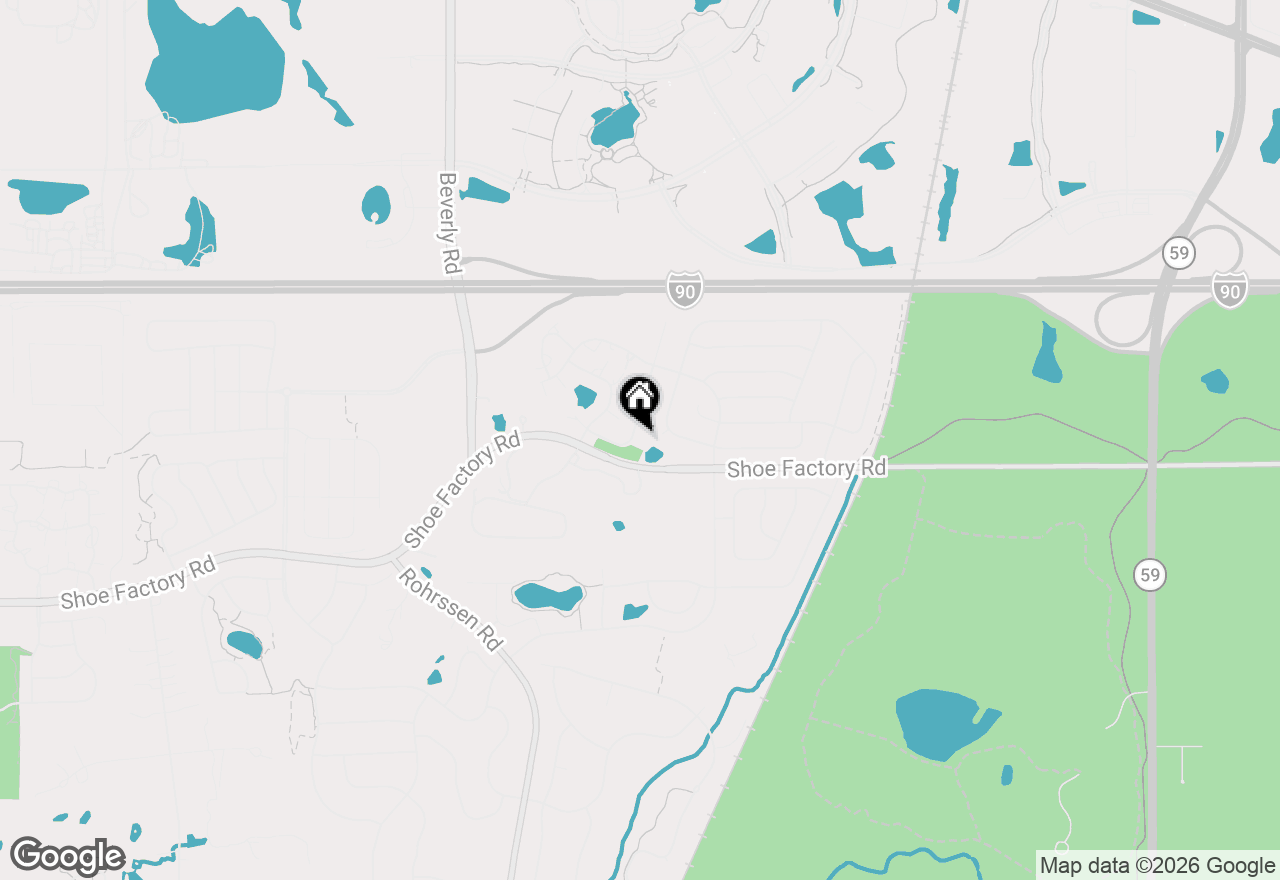 Map of 1995 Colchester Avenue, Hoffman Estates, IL 60192