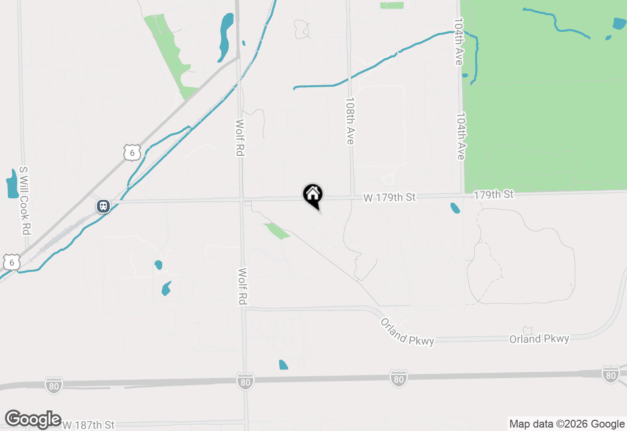 Map of 17906 California Court #130, Orland Park, IL 60467