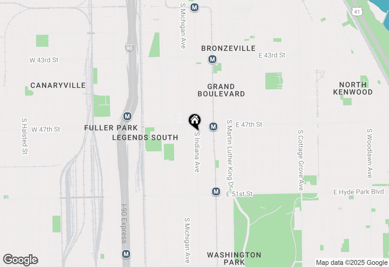 Map of 4726 S Indiana Avenue, Chicago, IL 60615
