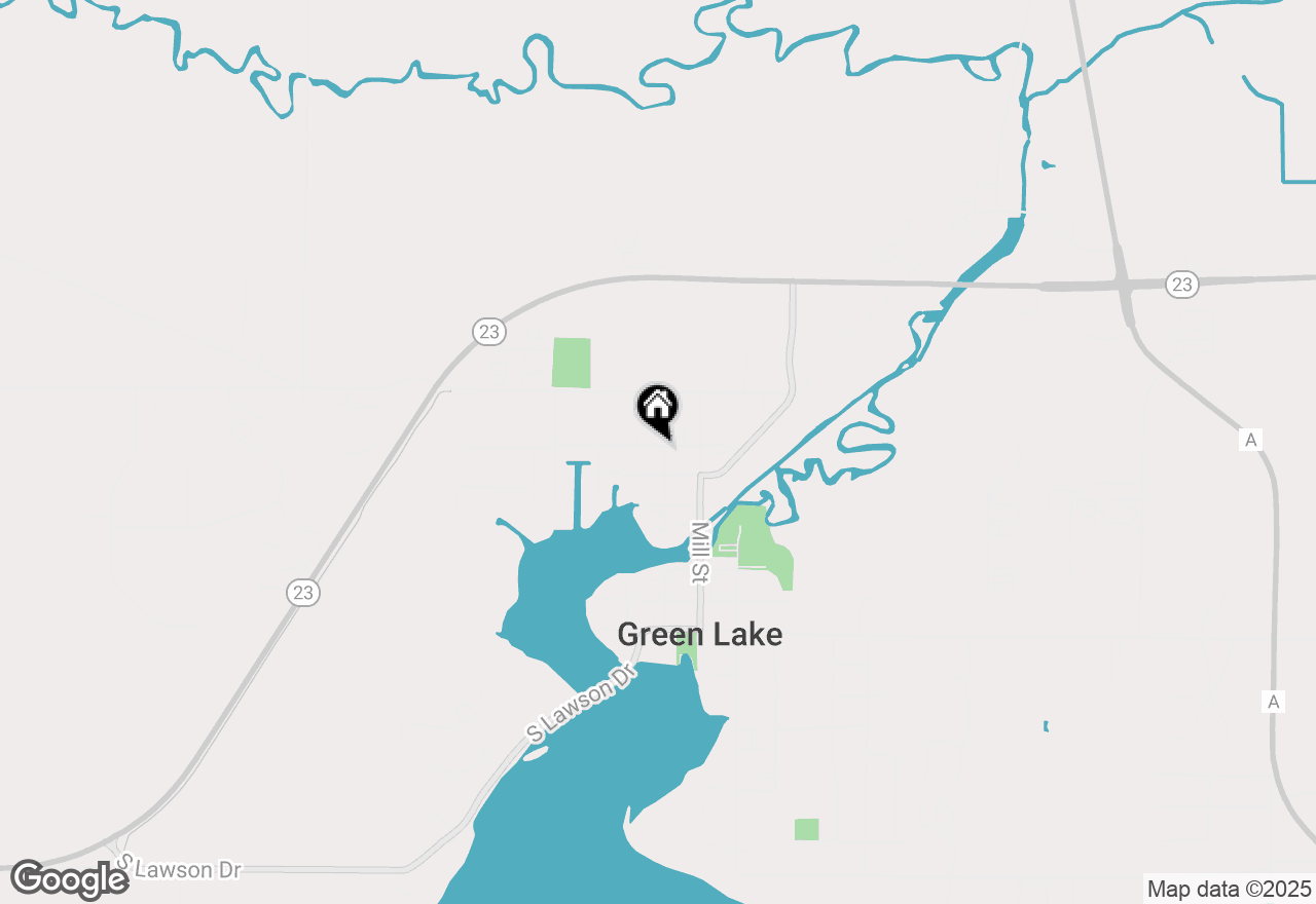 Map of 475 Scott Street, Green Lake, WI 54941