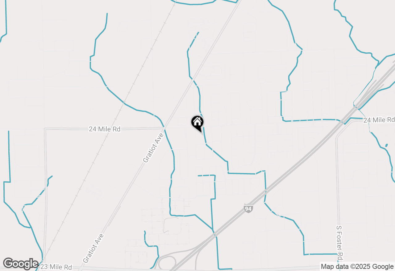 Map of 52868 Schafers Run Court, Chesterfield, MI 48051