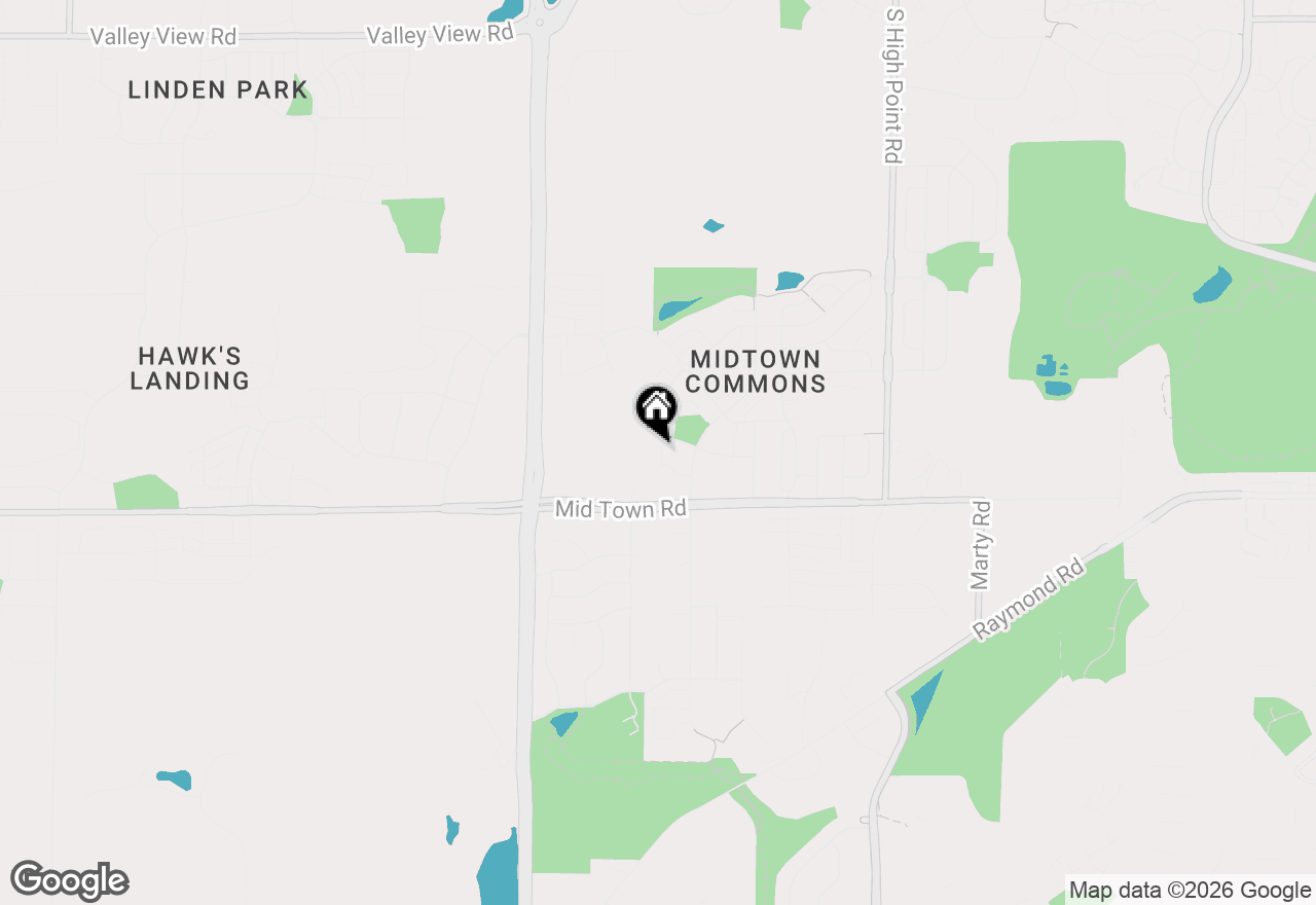 Map of 8253 Mayo Drive #106, Madison, WI 53719