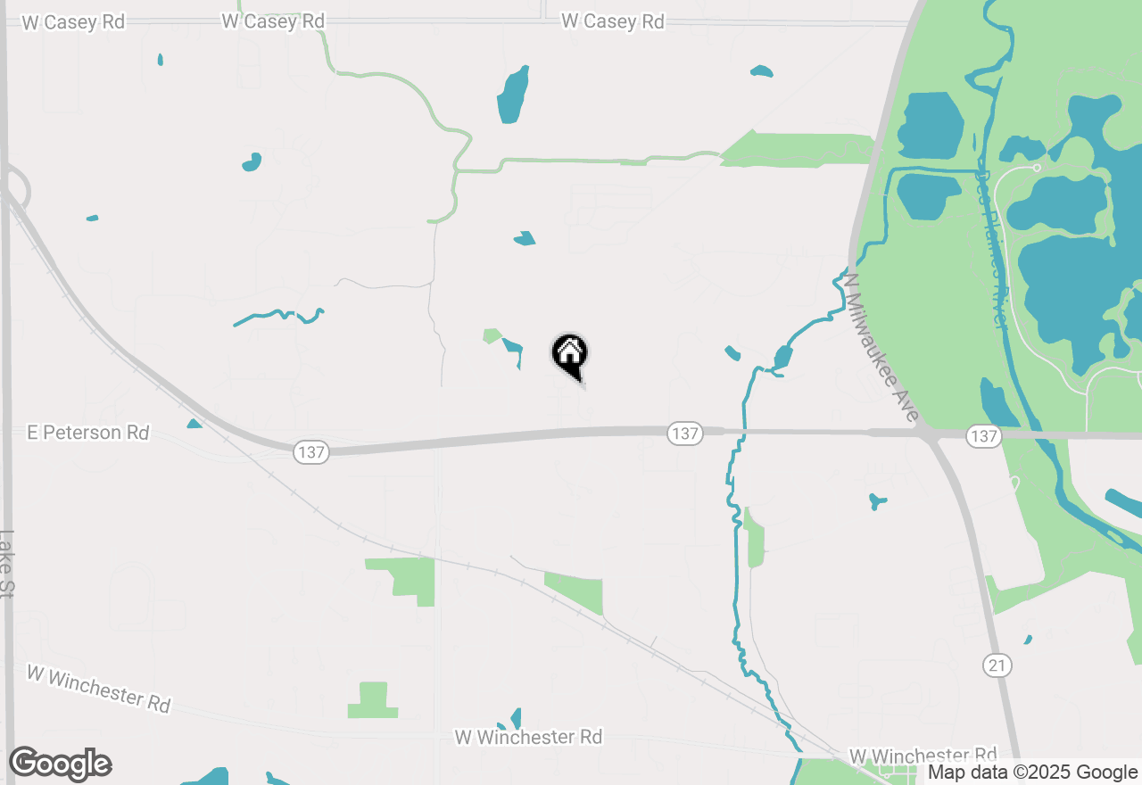 Map of 1834 Torrey Parkway, Libertyville, IL 60048