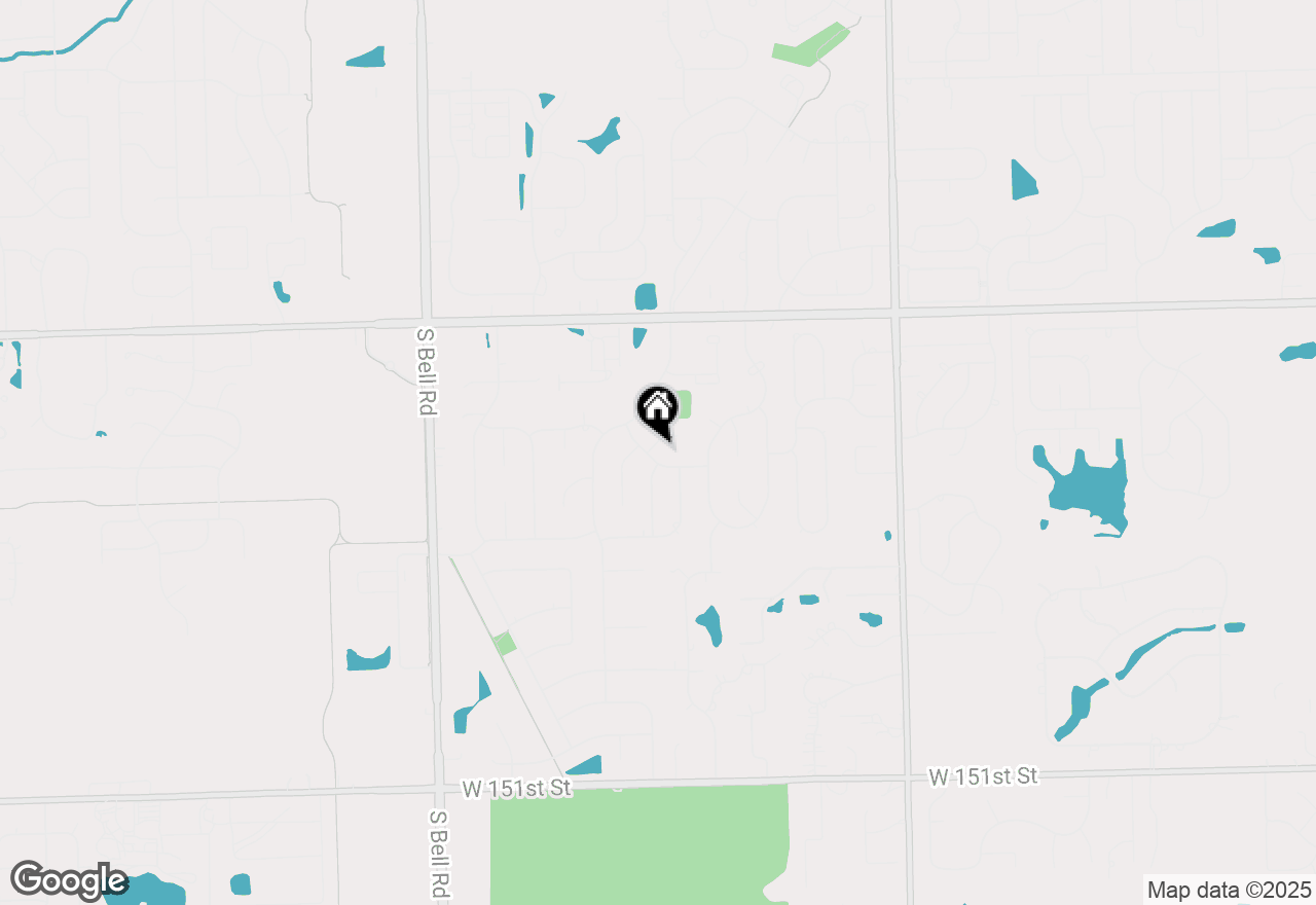 Map of 12416 W Prairie Drive, Homer Glen, IL 60491