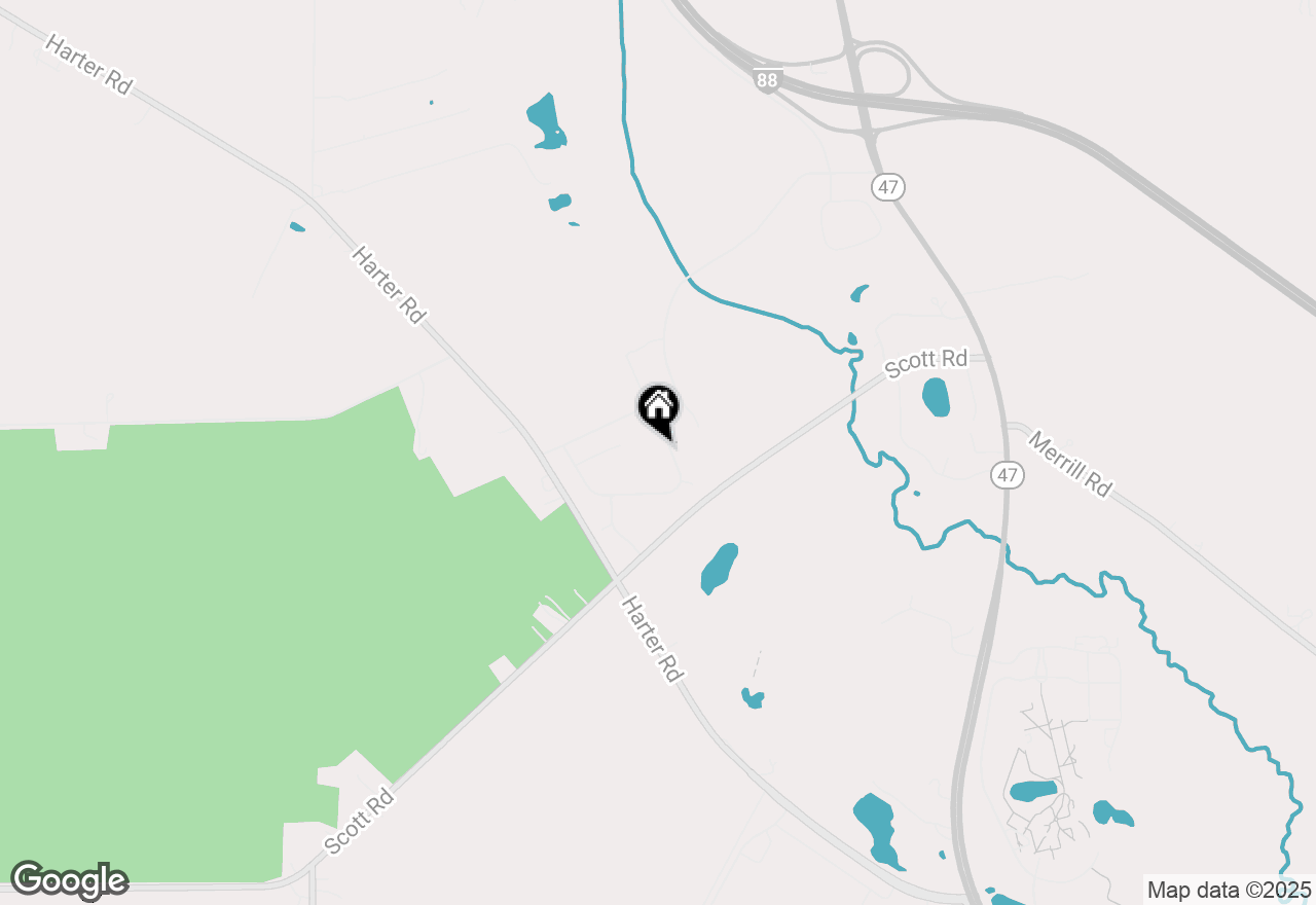 Map of 4S064 Hazelcrest Drive, Sugar Grove, IL 60554