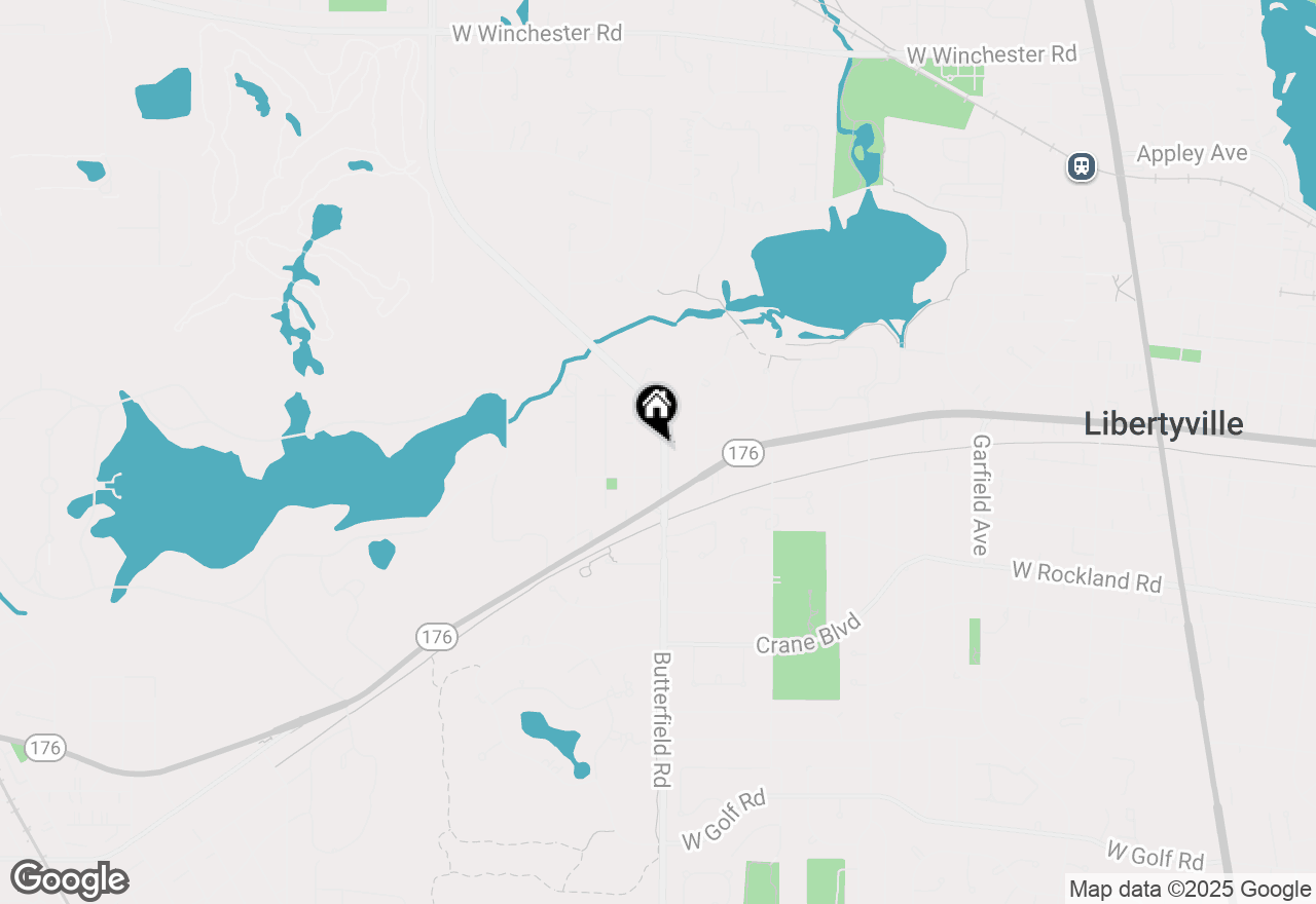 Map of 227 N Butterfield Road, Libertyville, IL 60048