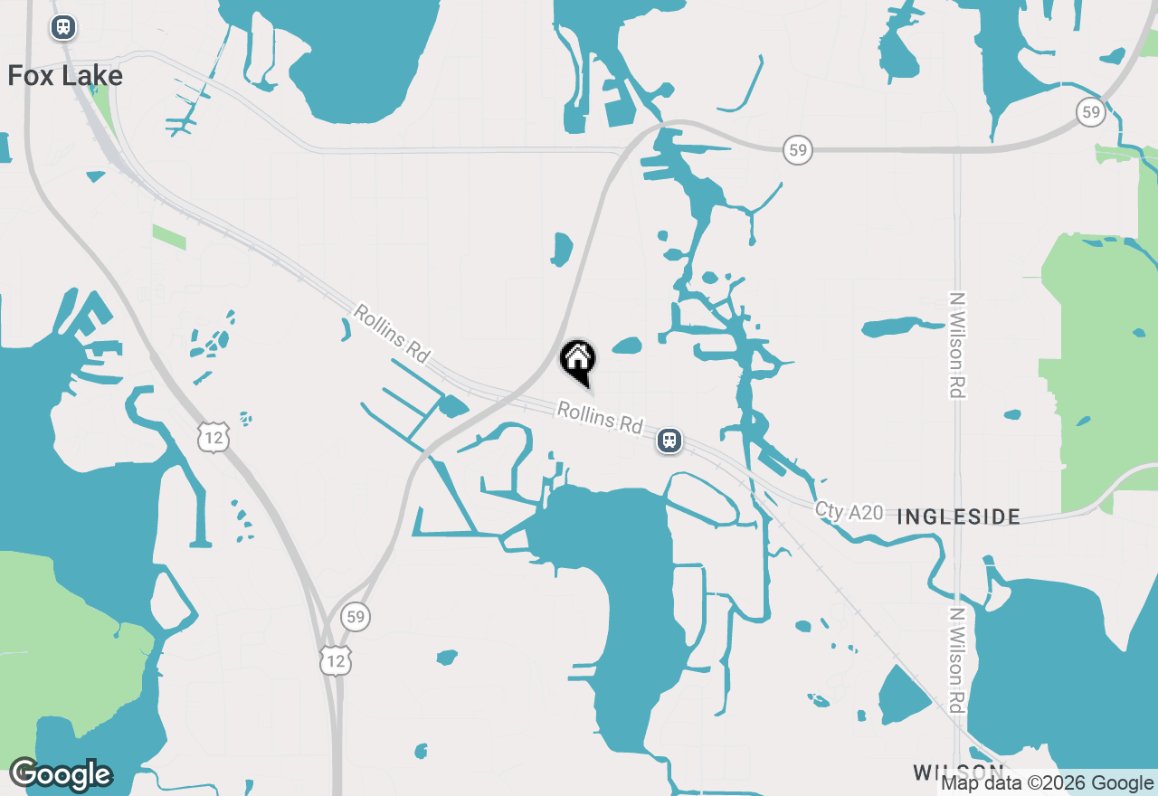 Map of 415 Garfield Road, Ingleside, IL 60041
