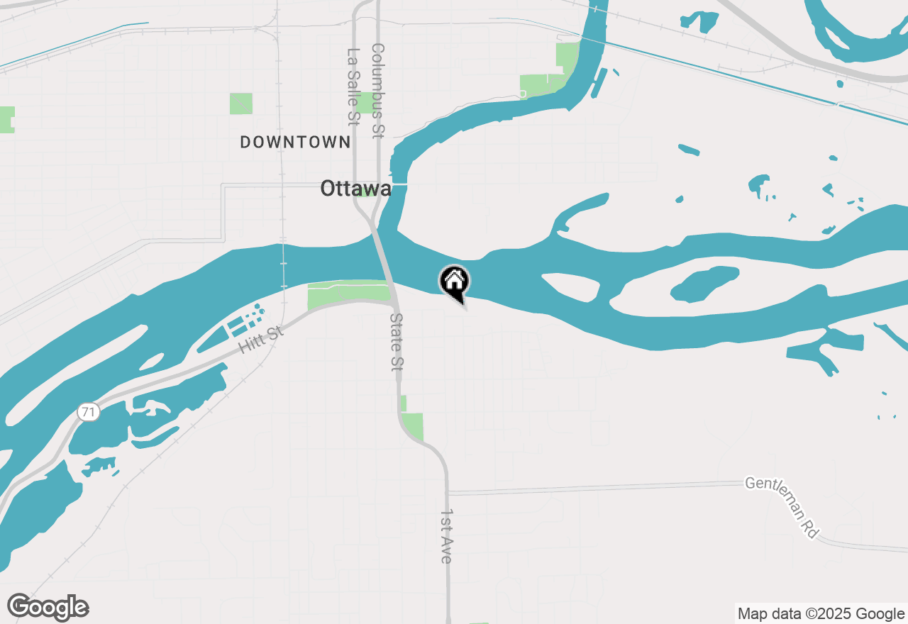 Map of 318 E Prospect Avenue, Ottawa, IL 61350