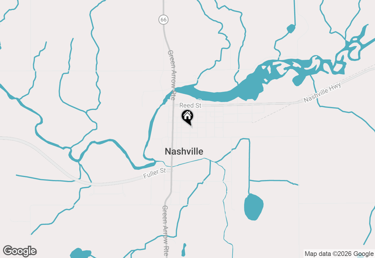 Map of 211 N Queen Street, Nashville, MI 49073