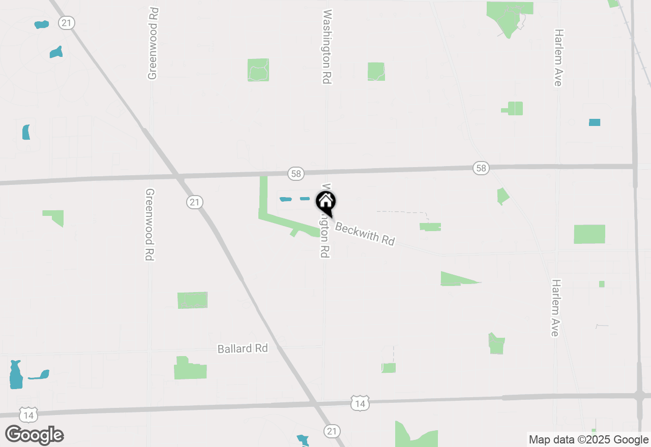 Map of 9450 Washington Road #2B, Niles, IL 60714