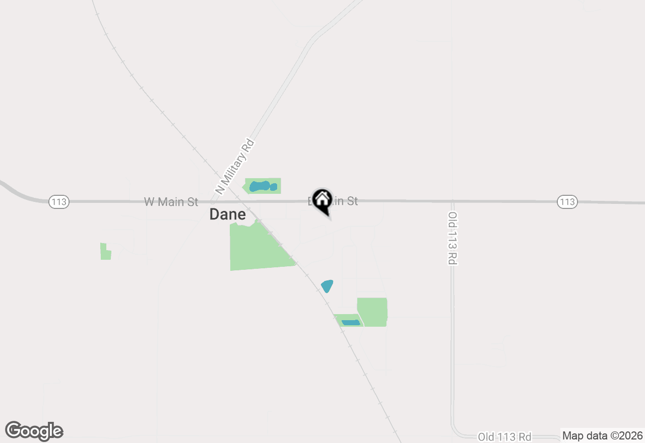 Map of 17 Sunrise Court, Dane, WI 53529