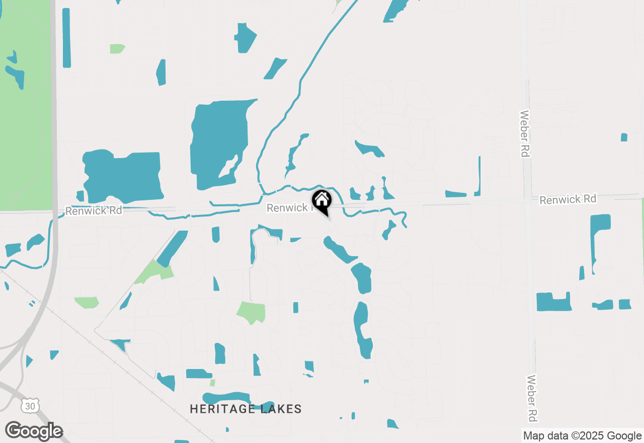 Map of 21476 Mays Lake Court, Crest Hill, IL 60403