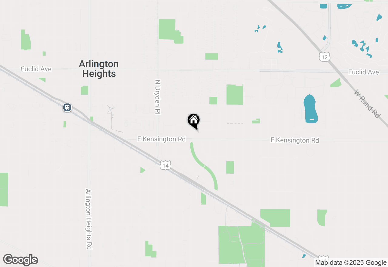 Map of 5 S Windsor Drive, Arlington Heights, IL 60004