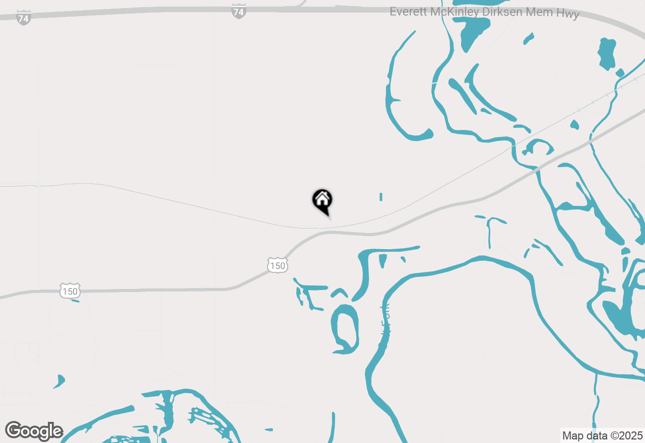 Map of 10511 E 1680 North Road, Oakwood, IL 61858