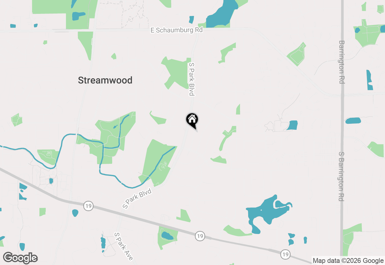 Map of 504 Rambler Lane, Streamwood, IL 60107