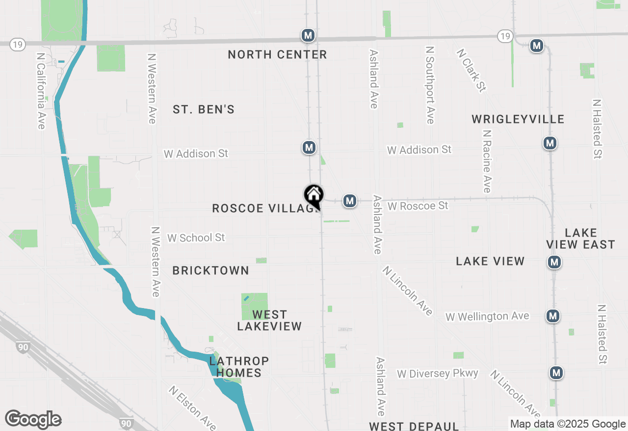 Map of 3342 N Ravenswood Avenue, Chicago, IL 60657