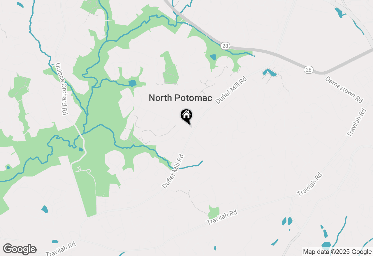 Map of 11409 Flints Grove Lane, North Potomac, MD 20878