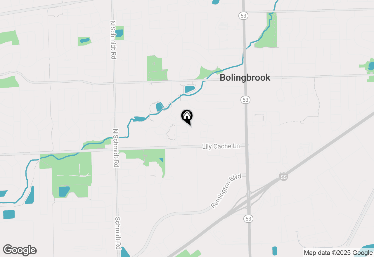 Map of 6 Fernwood Drive #N, Bolingbrook, IL 60440