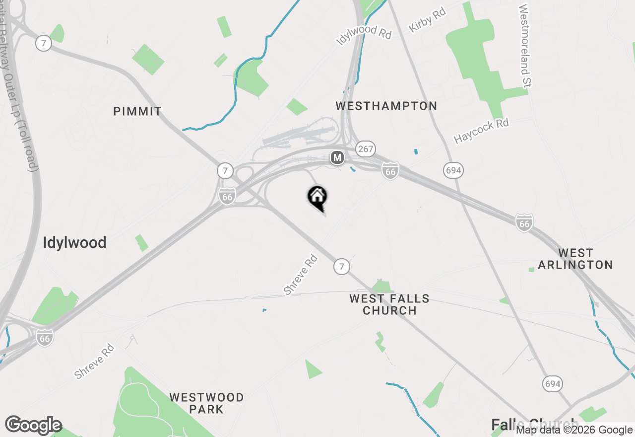 Map of 255 W. Falls Station Boulevard #609, Falls Church, VA 22046